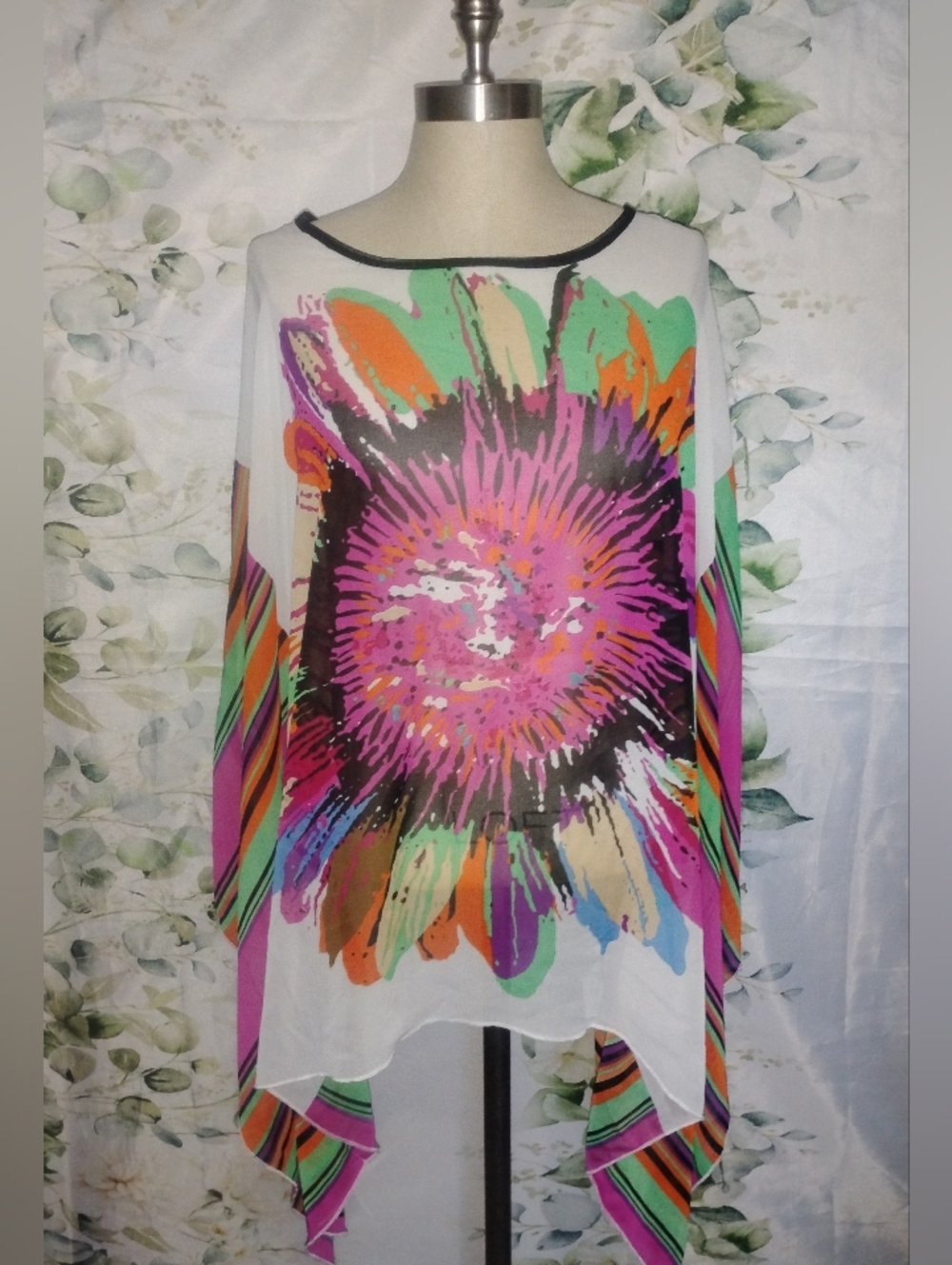 5For$12 Flowy Unique Top Or Cover Up